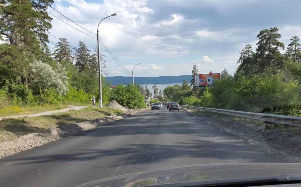 Положат новый асфальт на Лесопарковом шоссе