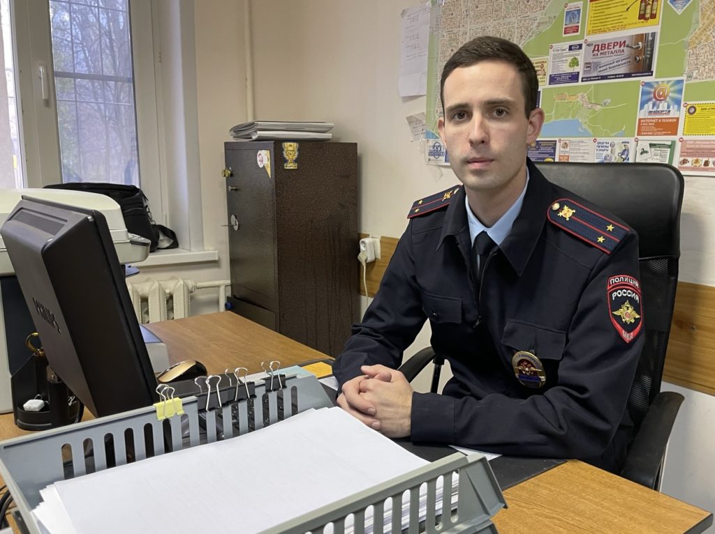 Молодой участковый Тольятти рассказал об особенностях службы