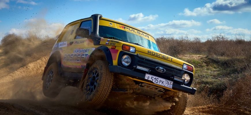 Обновленная LADA Niva Sport T2 завоевала подиум на соревнованиях по ралли-рейдам