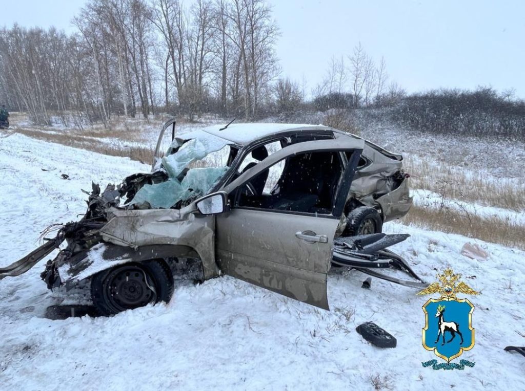 Под Тольятти в жестком ДТП пострадала женщина