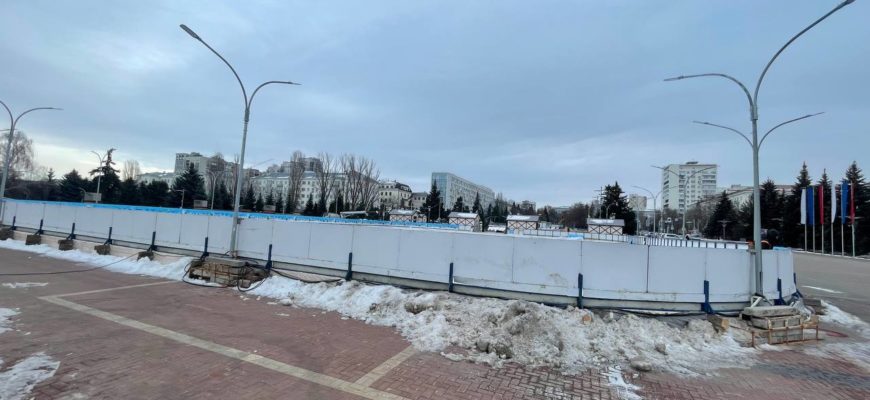 В Самаре началась подготовка к установке катков