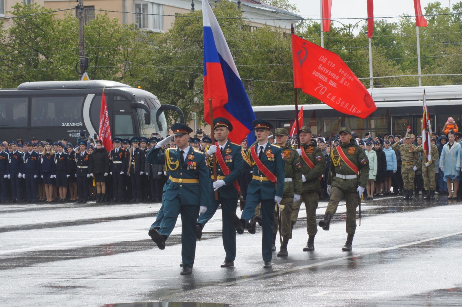 Священный день: в Тольятти прошел парад в честь 79-й годовщины Победы в Великой Отечественной войне