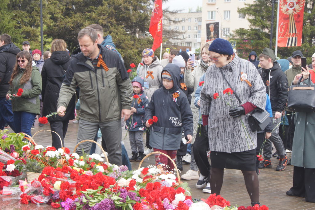Священный день: в Тольятти прошел парад в честь 79-й годовщины Победы в Великой Отечественной войне