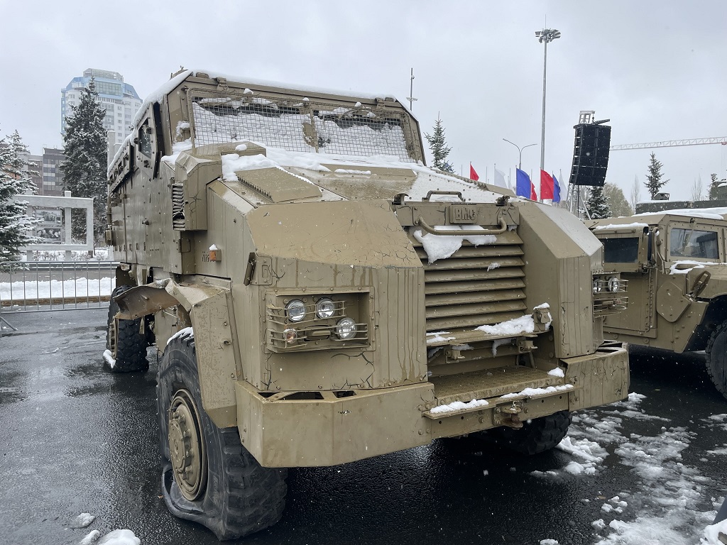 В Самаре открыта экспозиция трофейной техники НАТО