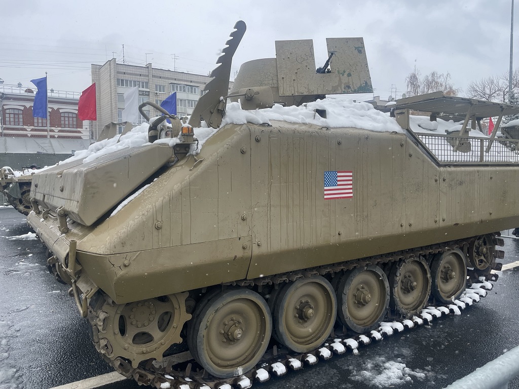 В Самаре открыта экспозиция трофейной техники НАТО