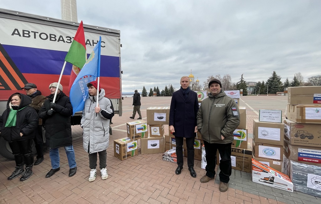 АВТОВАЗТРАНС продолжает обеспечивать доставку гуманитарного груза