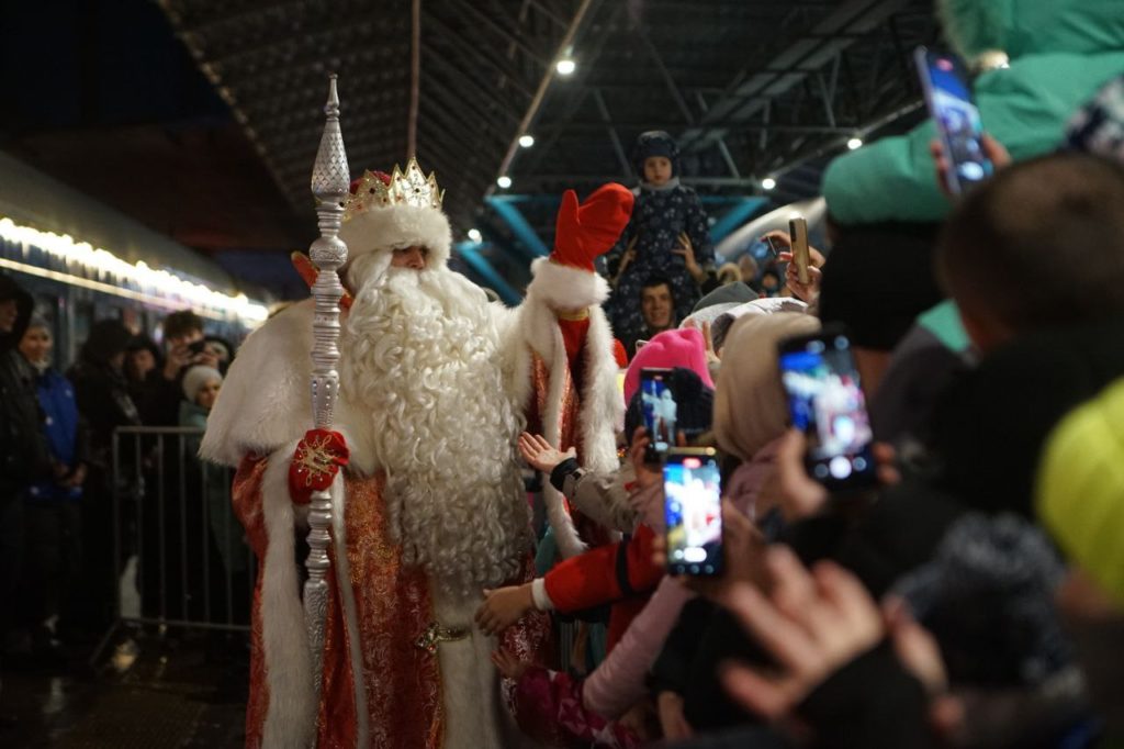 В Самаре остановится поезд Деда Мороза