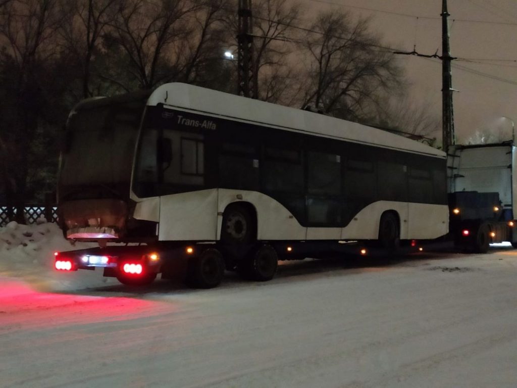 В Тольятти доставлены два новых троллейбуса
