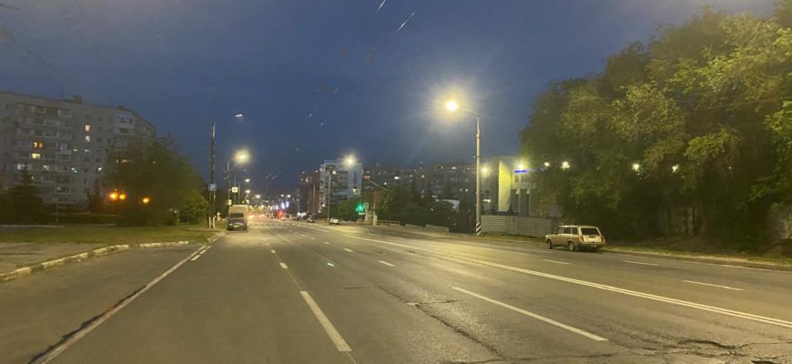 В Тольятти продолжается модернизация системы наружного освещения