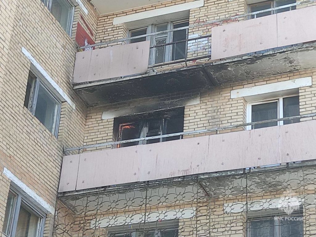 В Тольятти произошел пожар в многоэтажке