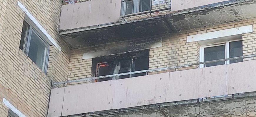 В Тольятти произошел пожар в многоэтажке
