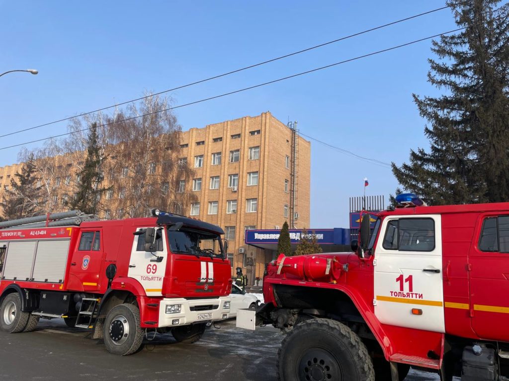 В здании У МВД России по г. Тольятти произошло задымление