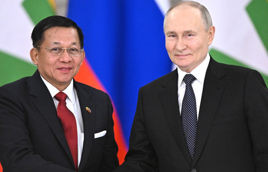 Владимир Путин сообщил о предстоящем визите в Самару премьер-министра Мьянмы