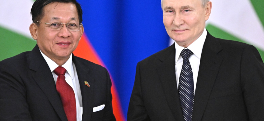 Владимир Путин сообщил о предстоящем визите в Самару премьер-министра Мьянмы