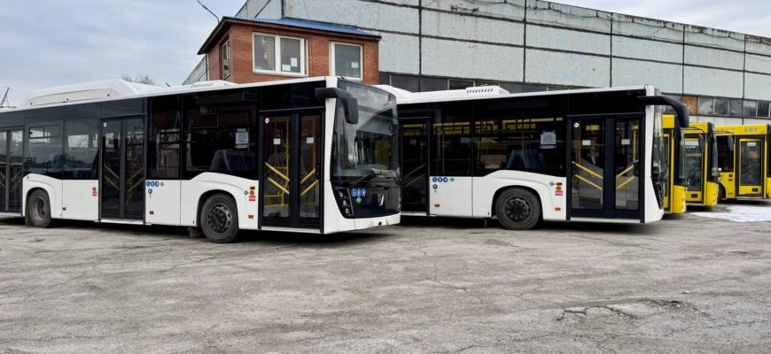 В Тольятти прибыли четыре новых автобуса