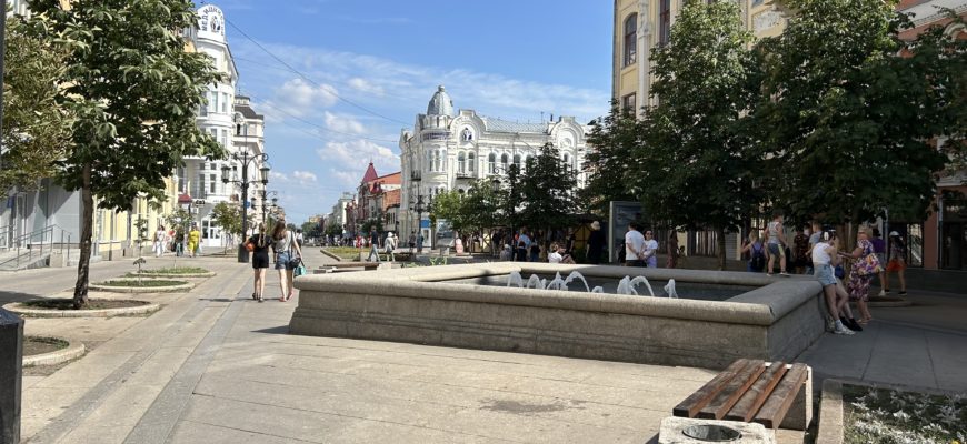 В Самаре на улице Ленинградской появятся дополнительные вазоны и клумбы