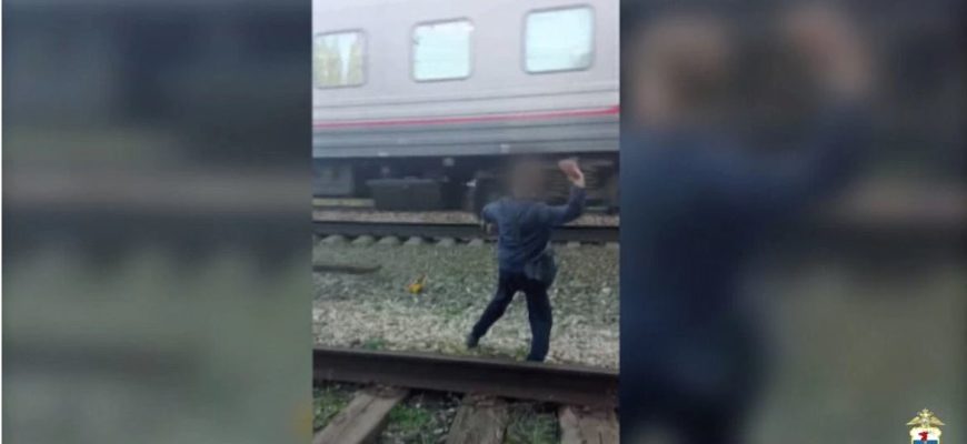 В Самарской области полицейские за обкидывание поездов привлекли к ответственности родителей детей