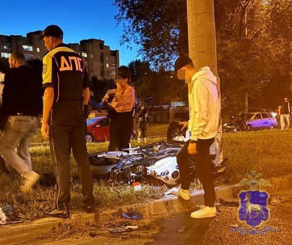 В Тольятти после ДТП госпитализировали мотоциклиста