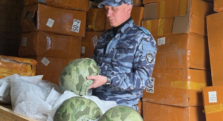 Самарские таможенники передали военным дроны и шлемы