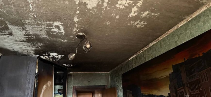 В Тольятти в квартире на Буденного произошел пожар из-за электропроводки