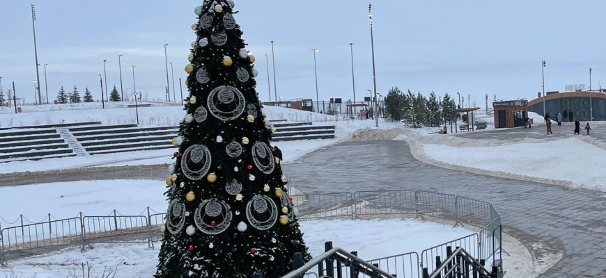 В Тольятти в местах установки праздничных елей планируется музыкальное сопровождение