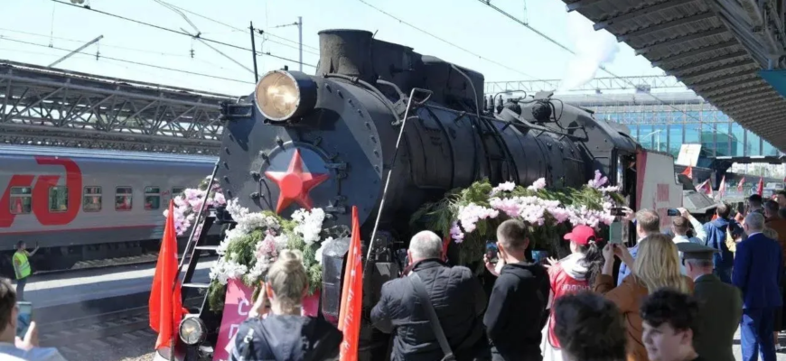 «Паровоз Победы» прибудет в Тольятти