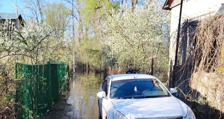 В Тольятти на полуострове Копылово подтопленным остается 21 приусадебный участок 