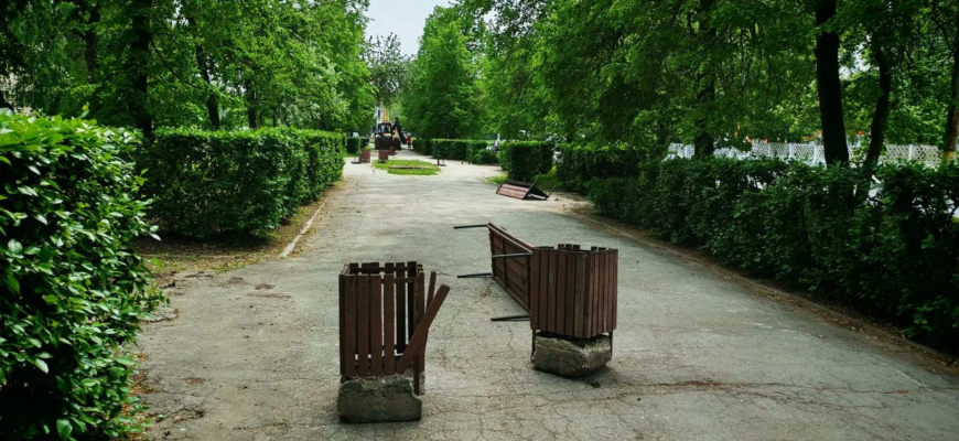 В Тольятти на улице Жилина идет благоустройство второй очереди