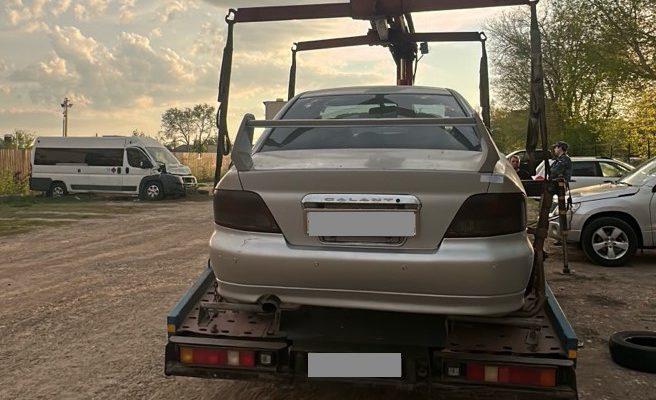 У самарской должницы по алиментам арестовали японский автомобиль