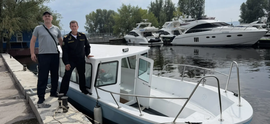 В Тольятти появился новый катер для юных речников и моряков В Тольятти появился новый катер для юных речников и моряков