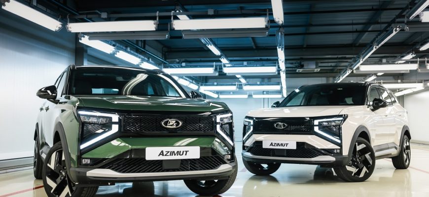 На АВТОВАЗе дан старт серийному выпуску флагманского кроссовера LADA Azimut